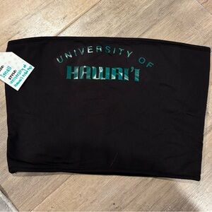 NWT University of Hawaii Tube Top Size Small